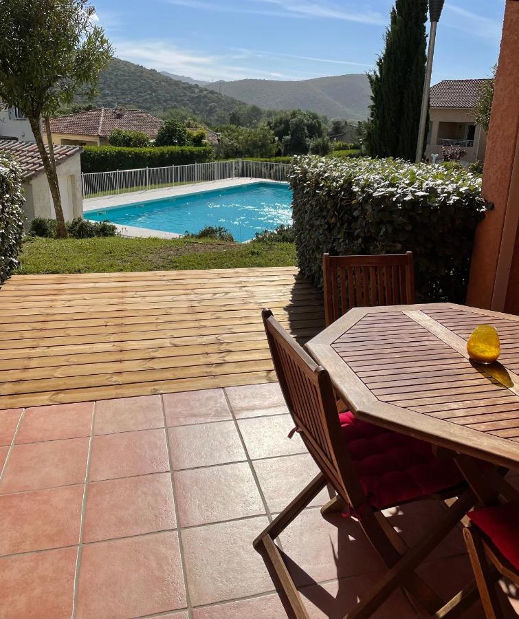 T2 Pour 4 Pers, Charmante Residence Avec Piscine Oletta  Dış mekan fotoğraf